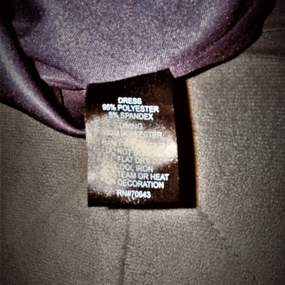 Jessica Howard Evenings Sleeveless Charcoal Dress with Embelishment Size 16 - Picture 6 of 13